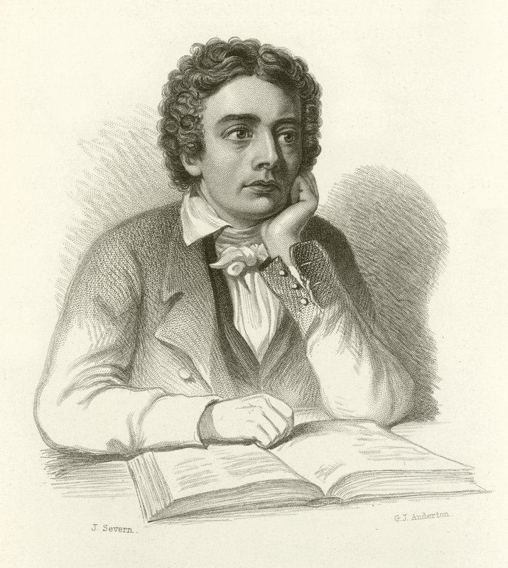 John Keats av Joseph Severn