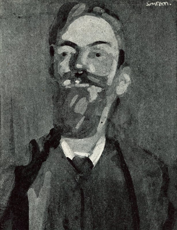 George Bernard Shaw av Joseph Simpson