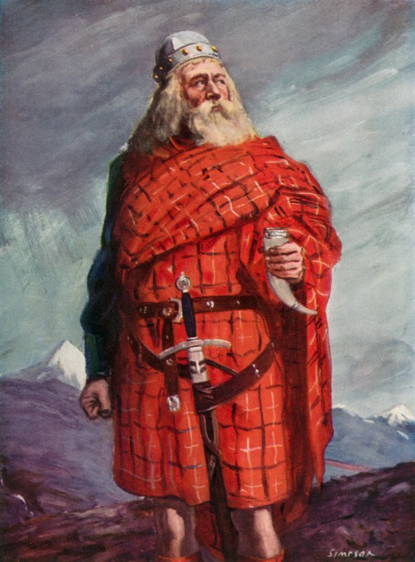 Kung Robert Bruce, 1274-1329 av Joseph Simpson