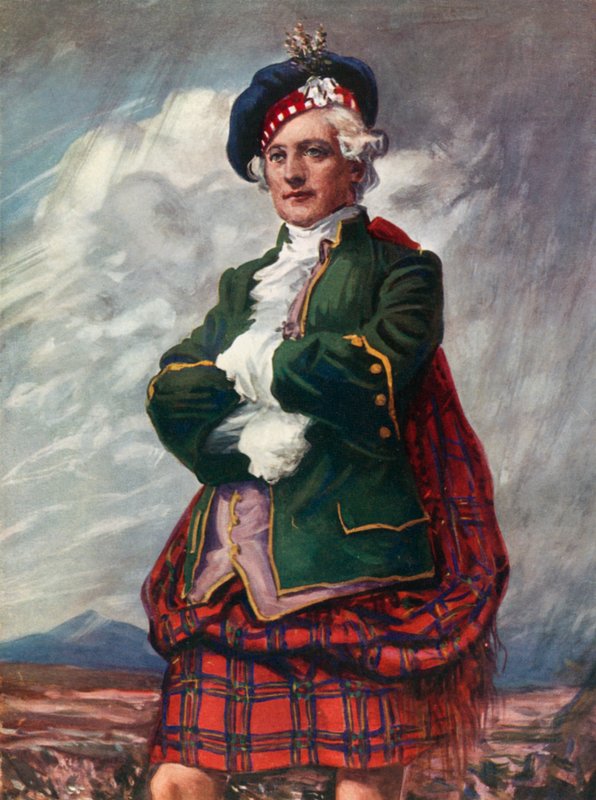 Prins Charlie, 1720-1788 av Joseph Simpson