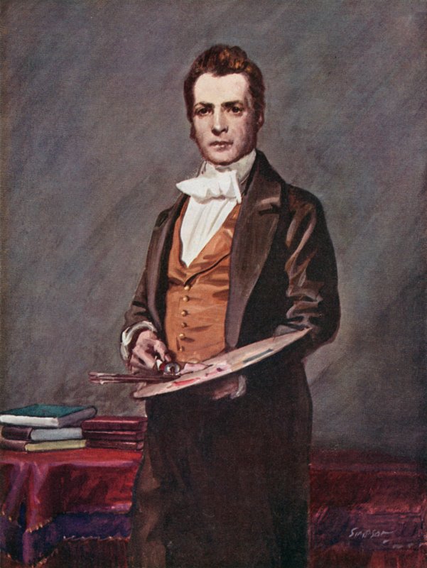 Sir David Wilkie, 1785-1841 av Joseph Simpson