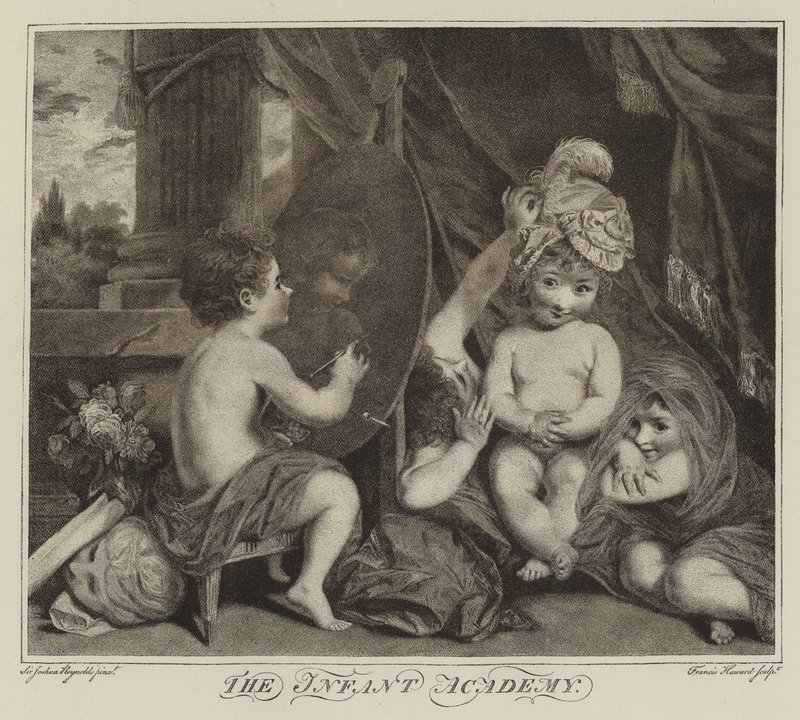 Barnakademin av Joshua Reynolds