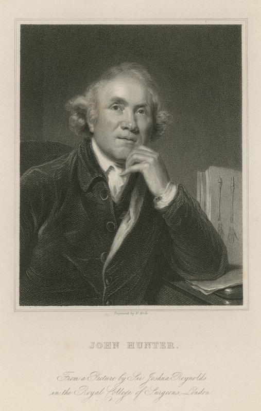 John Hunter av Joshua Reynolds