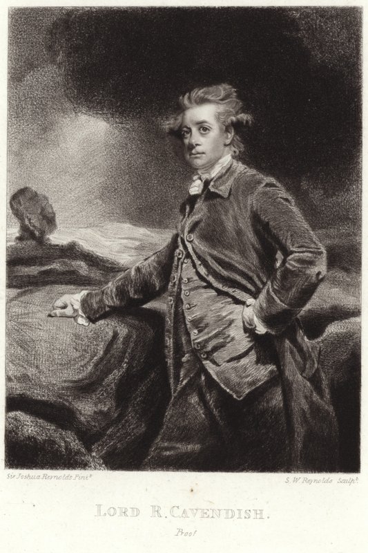 Porträtt av Lord Richard Cavendish av Joshua Reynolds