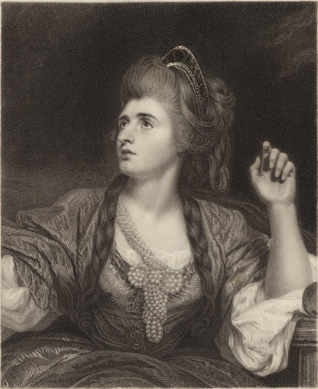 Sarah Siddons av Joshua Reynolds