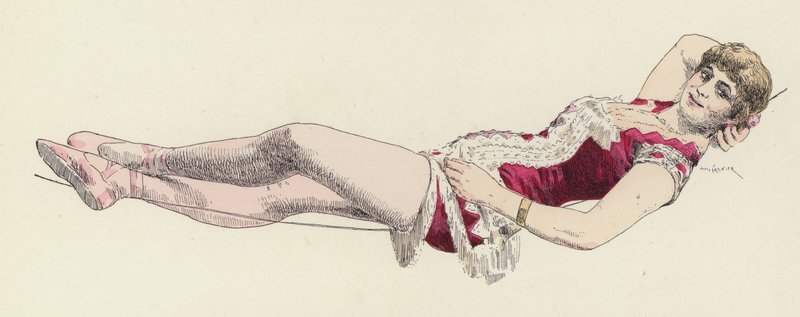 Högtrådsartist av Jules Arsene Garnier