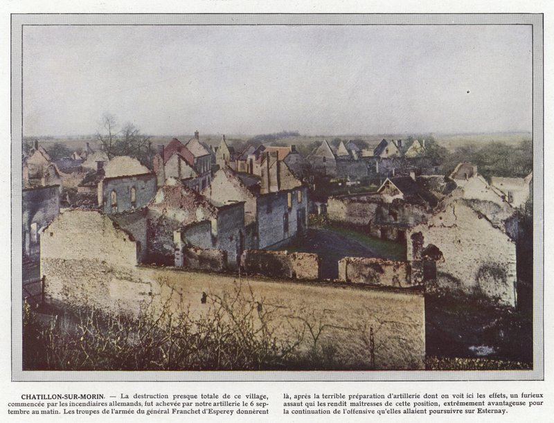 Chatillon-sur-Morin av Jules Gervais Courtellemont