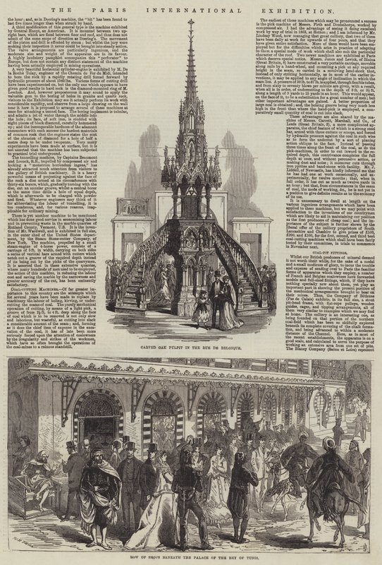 Paris internationella utställning av Jules Pelcoq