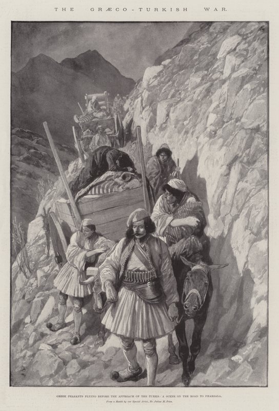 Grekisk-turkiska kriget av Julius Mandes Price