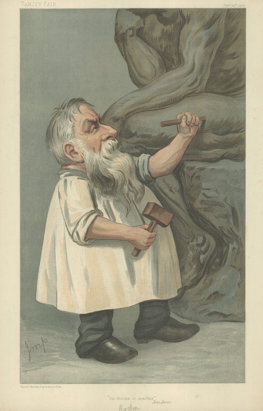 M Auguste Rodin av Julius Mandes Price