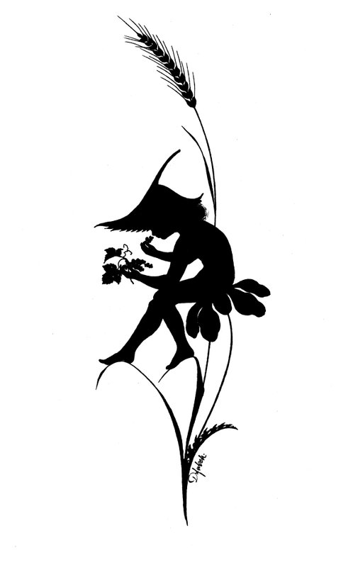 Illustration för Gottliche Jugen av K W Diefenbach av Karl Wilhelm Diefenbach