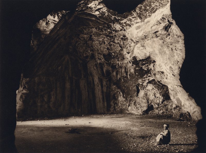 Jerusalem, Jeremias grotta (s/v foto) av Karl Grober