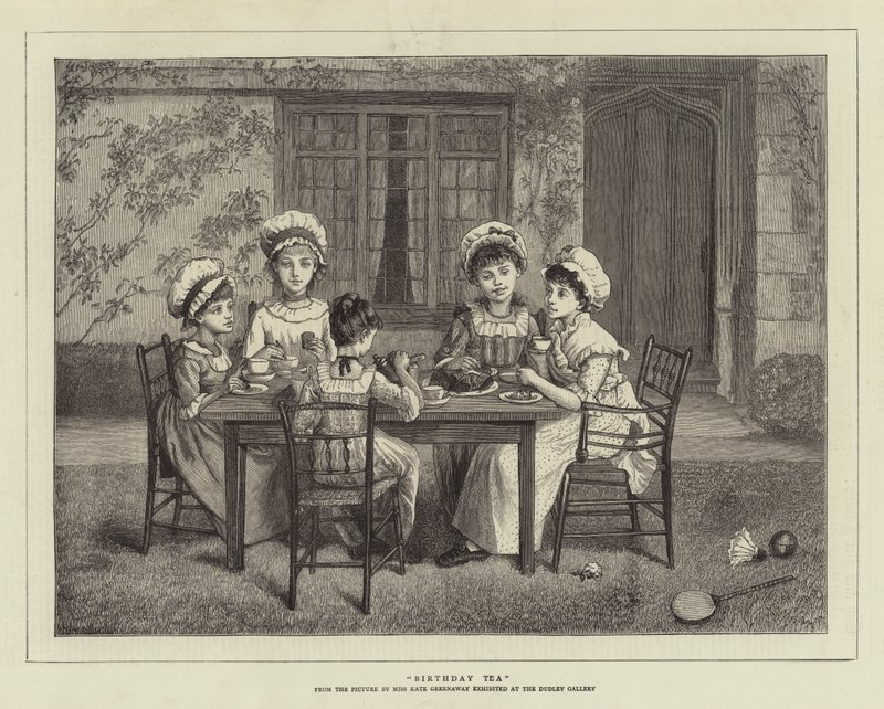 Födelsedagste av Kate Greenaway
