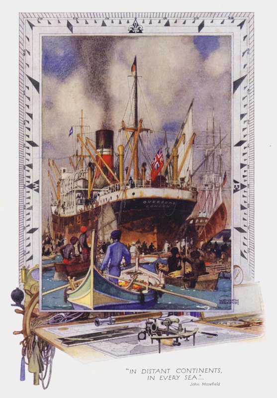 Epilog (lito i färg) av Kenneth Shoesmith