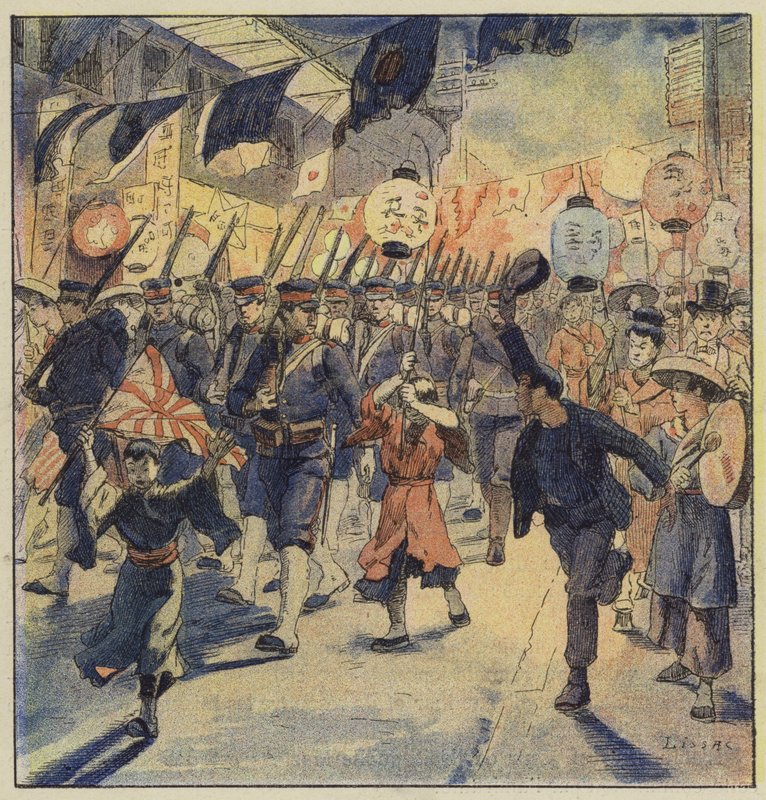 Patriotiska händelser i Japan av L. Malespine