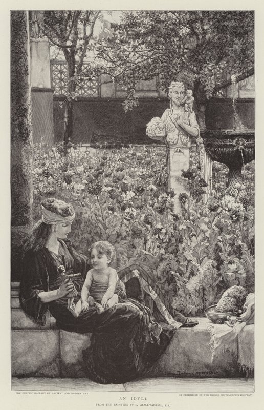 En idyll av Lawrence Alma Tadema