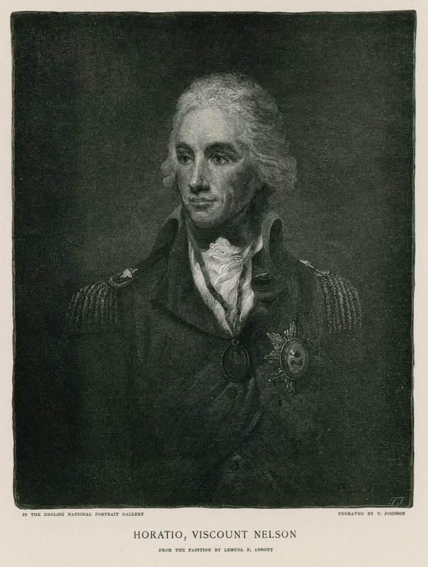 Horatio, Viscount Nelson av Lemuel Francis Abbott