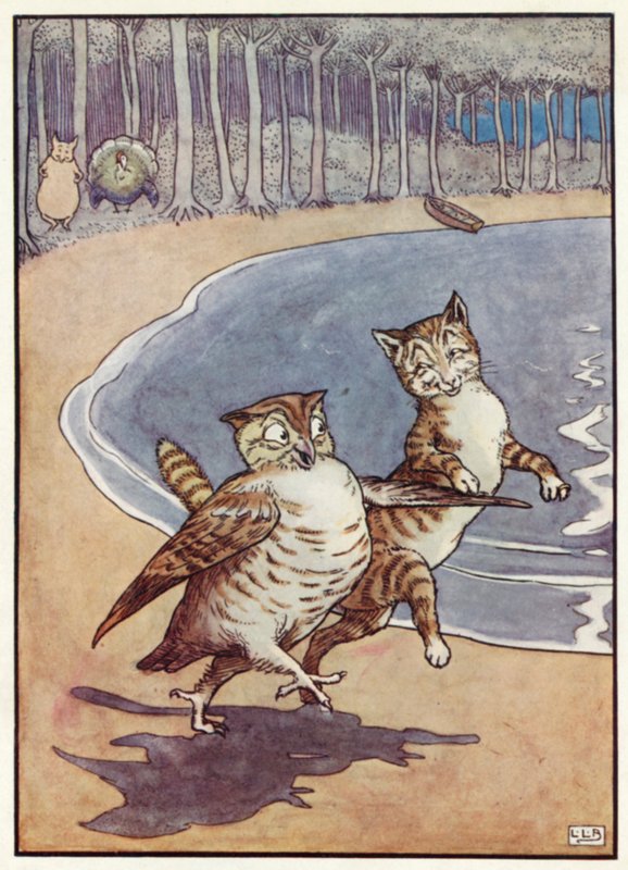Ugglan Och Pussekatten av Leonard Leslie Brooke
