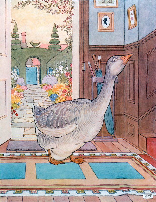 Goosey, Goosey Gander av Leonard Leslie Brooke