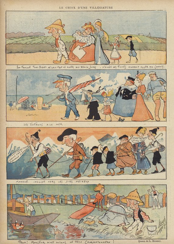Illustration för Le Rire av Leonce Burret
