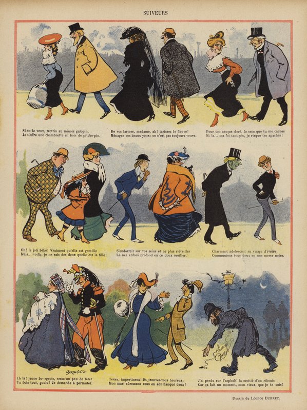 Illustration för Le Rire av Leonce Burret