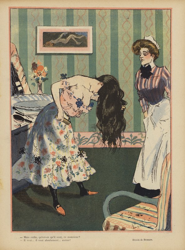 Illustration för Le Rire av Leonce Burret