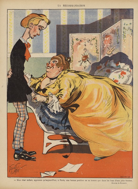 Illustration för Le Rire av Leonce Burret