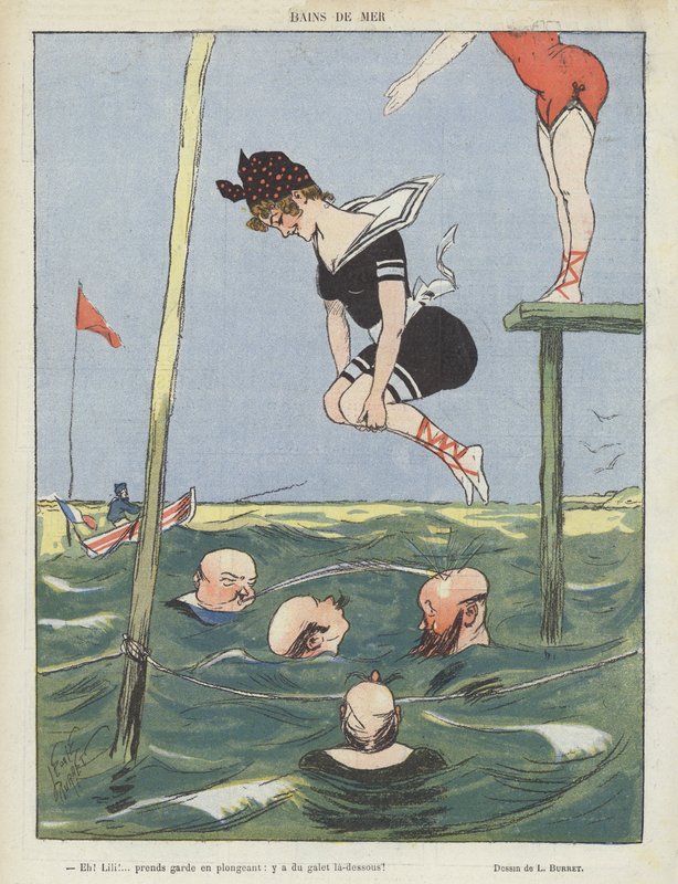 Illustration för Le Rire av Leonce Burret