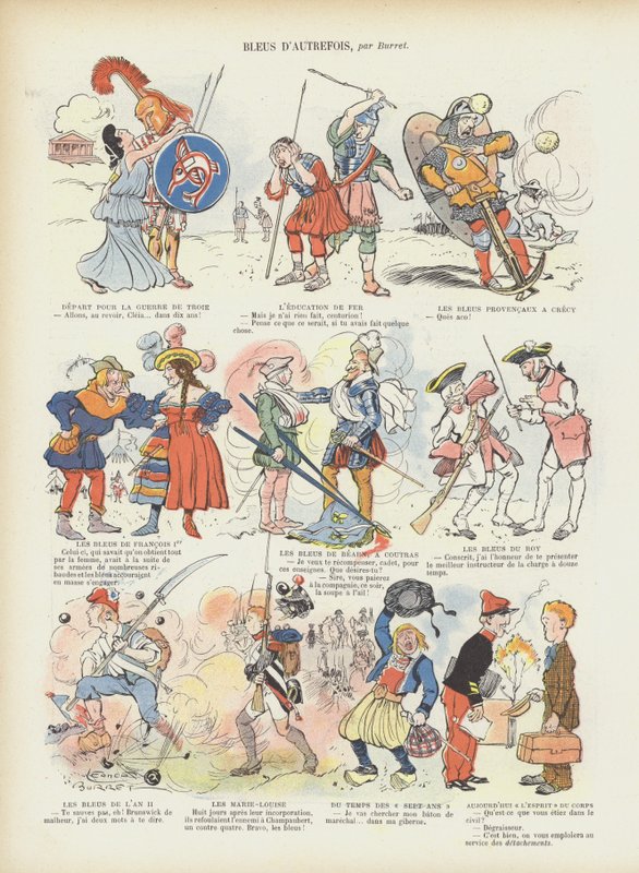 Illustration för Le Rire av Leonce Burret