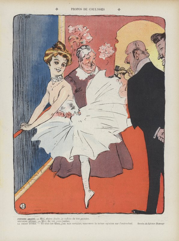 Illustration för Le Rire av Leonce Burret