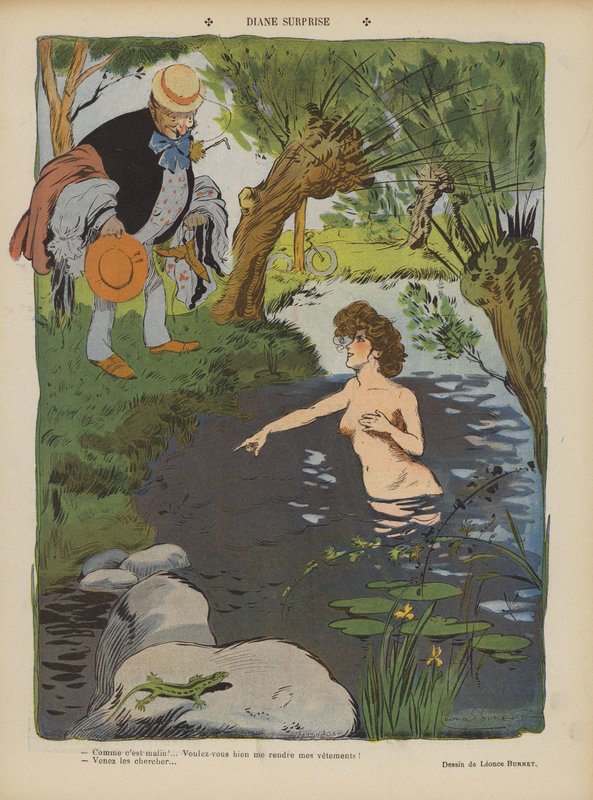 Illustration för Le Rire av Leonce Burret