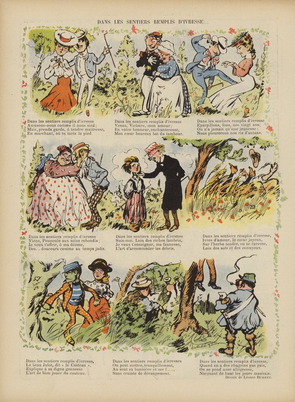 Illustration för Le Rire av Leonce Burret
