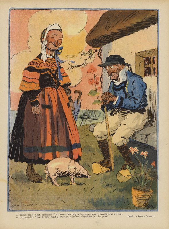 Illustration för Le Rire av Leonce Burret