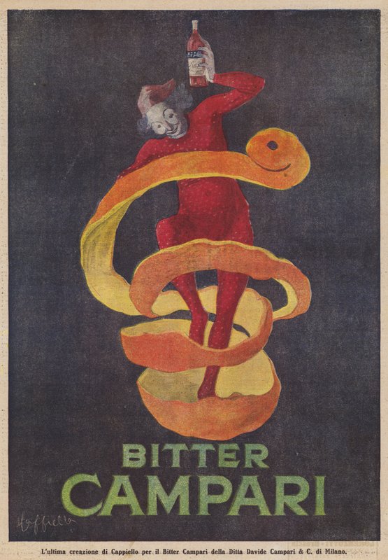 Bitter Campari av Leonetto Cappiello