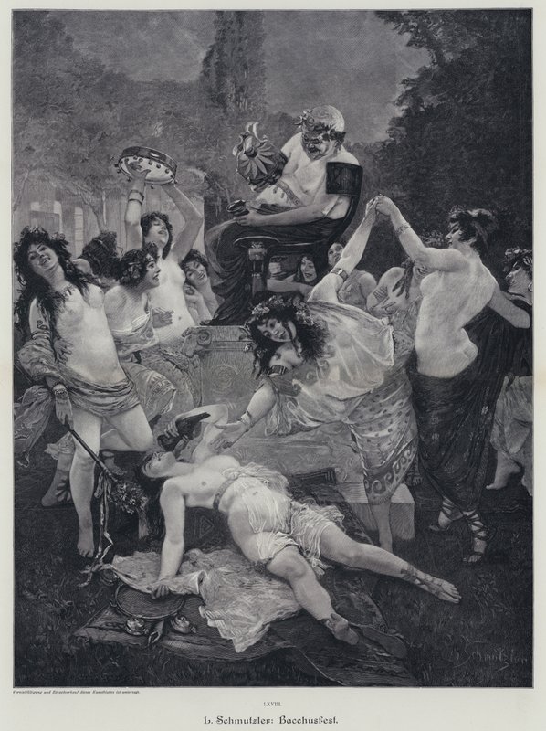 Bacchanal av Leopold Schmutzler
