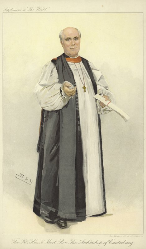 Porträtt av Charles Longley av Leslie Matthew Ward