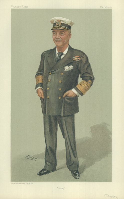 Amiral Sir John Arbuthnot Fisher av Leslie Matthew Ward