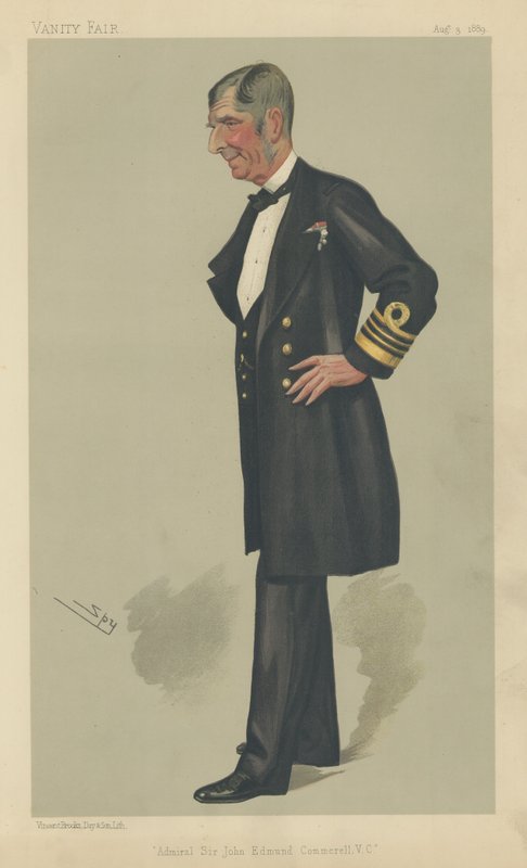 Amiral Sir John Edmund Commerell VC av Leslie Matthew Ward