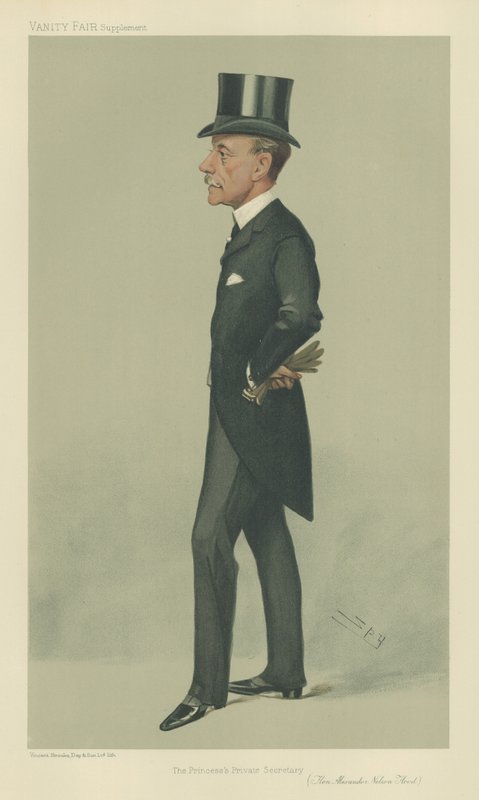 Alexander Nelson Hood av Leslie Matthew Ward
