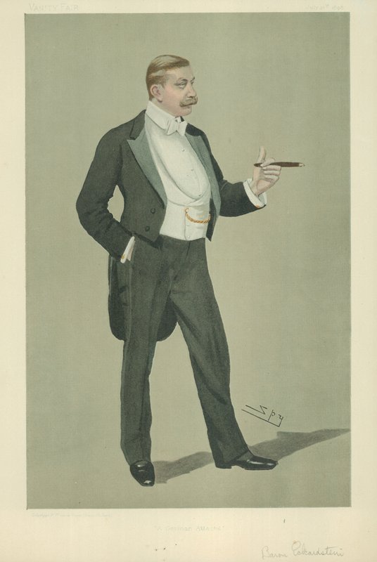 friherre Hermann von Eckardstein av Leslie Matthew Ward