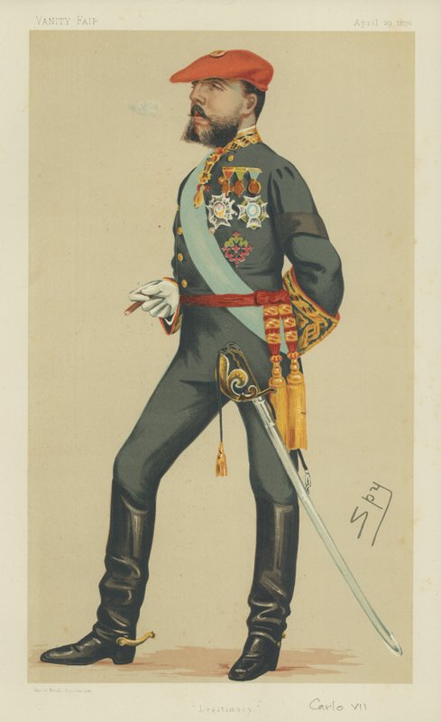 Carlo VII av Spanien av Leslie Matthew Ward