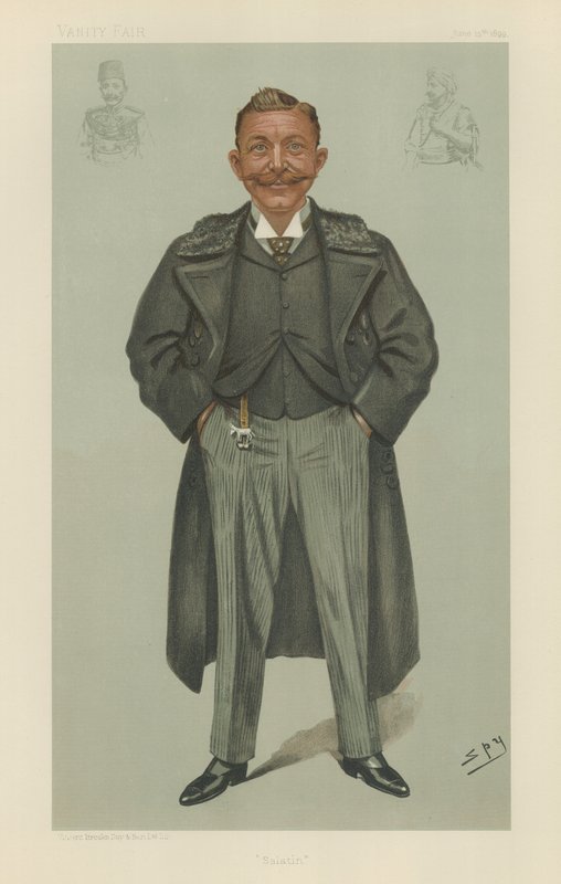 Oberst Sir Rudolf Carl von Slatin swed av Leslie Matthew Ward