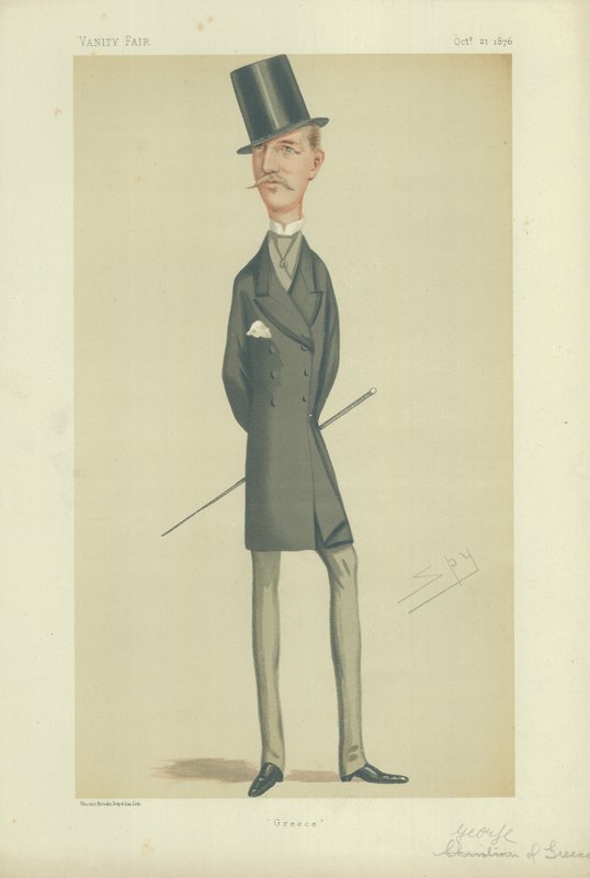HM George, kung av Grekland av Leslie Matthew Ward