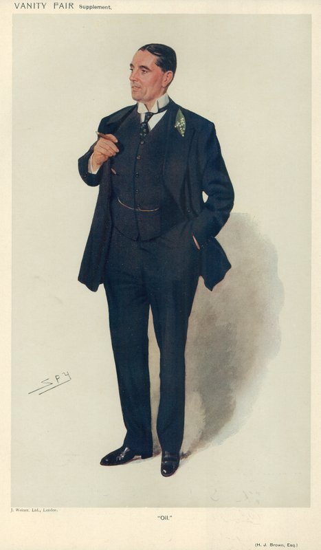 H J Brown av Leslie Matthew Ward