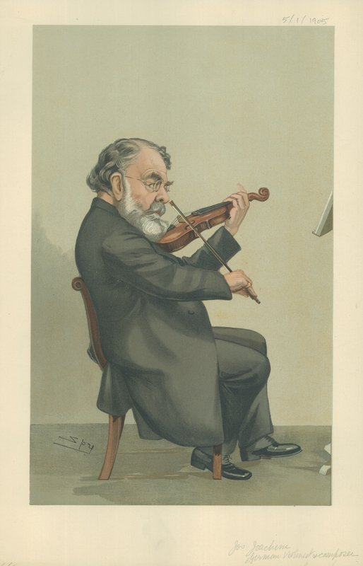 Joseph Joachim av Leslie Matthew Ward