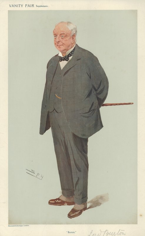 Lord Burton av Leslie Matthew Ward