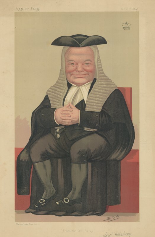Lord Halsbury av Leslie Matthew Ward