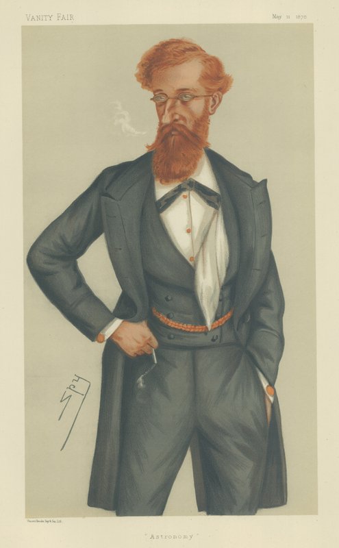 Lord James Lindsay (färg litho) av Leslie Matthew Ward