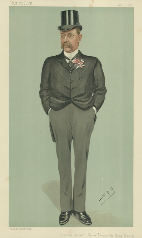 Major Frederick Carne Rasch av Leslie Matthew Ward