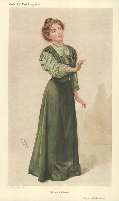 Fröken Christabel Pankhurst av Leslie Matthew Ward